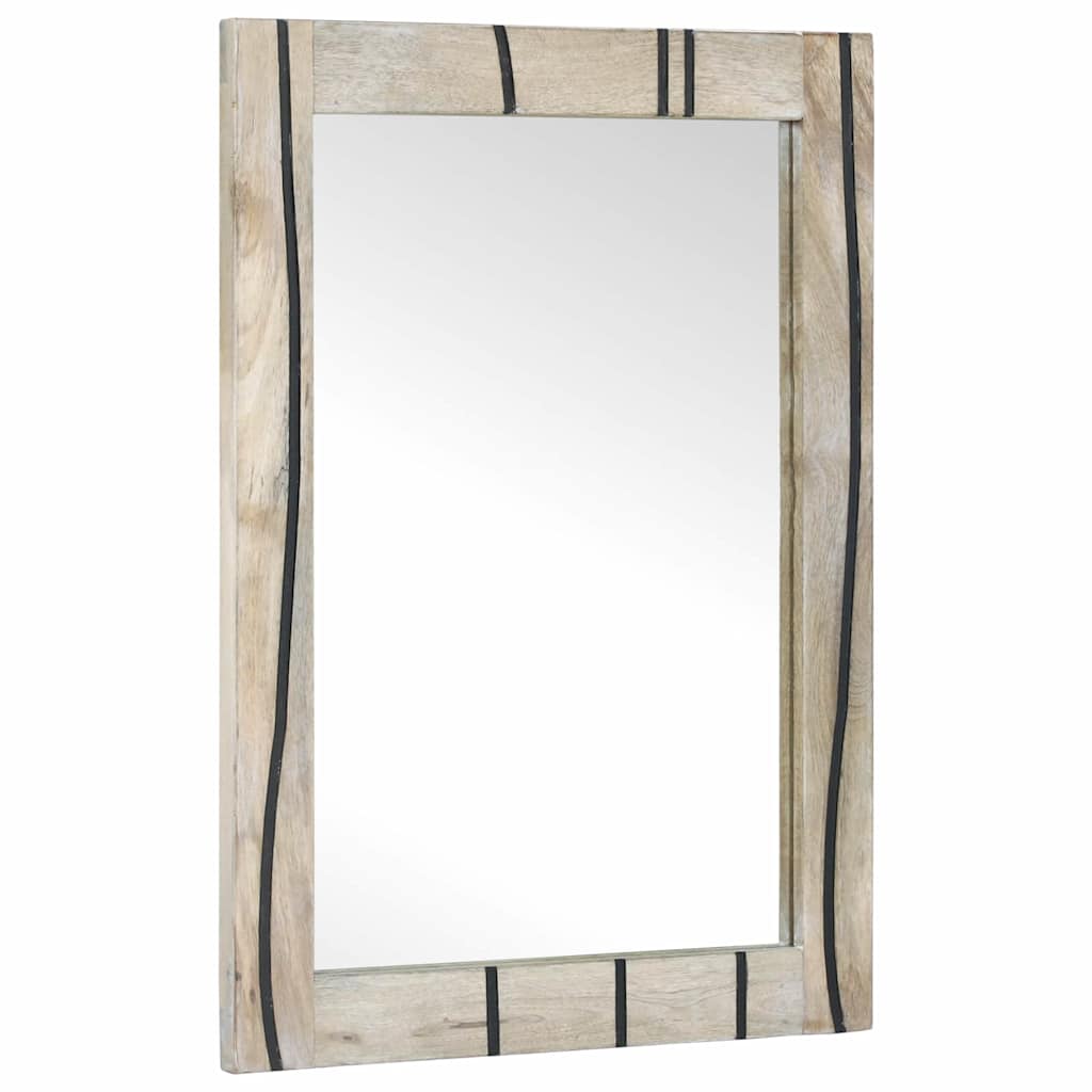 Bathroom Mirror With Mirror Brown 50 X 2.5 X 70 Cm